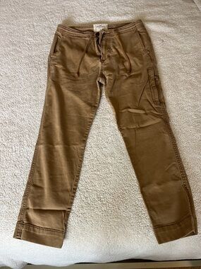 Men's Hollister Drawstring Khaki Pants